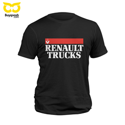 تیشرت پنبه ای مشکی رنو trucks