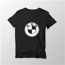 تیشرت پنبه ای مشکی BMW vip