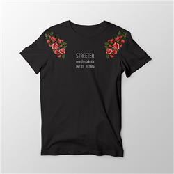 تیشرت پنبه ای مشکی streeter