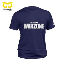 تیشرت پنبه ای سرمه ای warzone