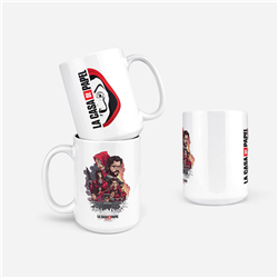 لیوان سرامیکی داخل سفید مانی هیست