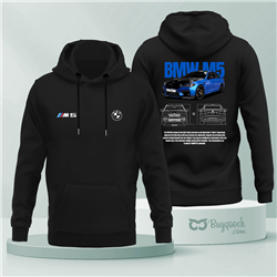 هودی پنبه ای مشکی BMW M5