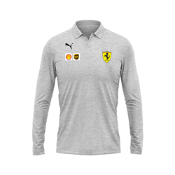 پولوشرت جودون آستین بلند طوسی فراری