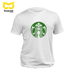 تیشرت سفید Starbucks