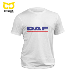 تیشرت پنبه ای سفید daf