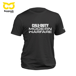 تیشرت پنبه ای مشکی modern warfare