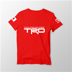 تیشرت پنبه ای قرمز تویوتا TRD