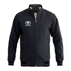 کاپشن بهاری سرمه ای تویوتا