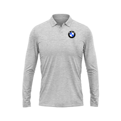 پولوشرت جودون آستین بلند طوسی BMW