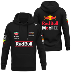 هودی  مشکی ردبول فرمول یک فصل 2025	