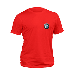تیشرت پنبه ای قرمز bmw
