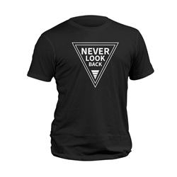 تیشرت پنبه ای مشکی never look back