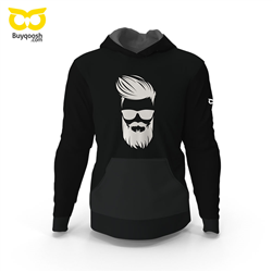 سویشرت طرح Men beard طلایی
