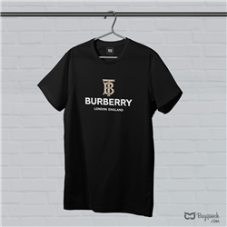 تیشرت پنبه ای مشکی Burberry