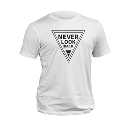 تیشرت پنبه ای سفید never look back