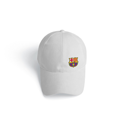 کلاه کتان سفید بارسلونا