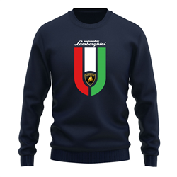 دورس پنبه ای سرمه ای  لامبورگینی