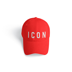کلاه کتان قرمز ICON