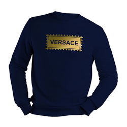 دورس پنبه ای سرمه ای  ورساچه