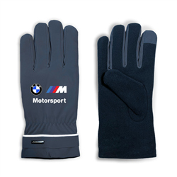 دستکش زمستانی سرمه ای BMW motorsport