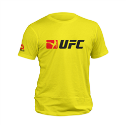 تیشرت پنبه ای زرد UFC