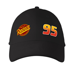 کلاه کتان مشکی مک کوئین