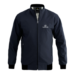 کاپشن بهاری سرمه ای لکسوس