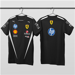 تیشرت پنبه ای مشکی فراری 2026