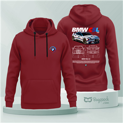 هودی پنبه ای آلبالویی BMW CLS