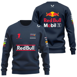 دورس پنبه ای سرمه ای ردبول فرمول یک مکس ورشتپن