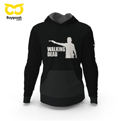 سویشرت مشکی walking dead gun