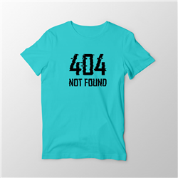 تیشرت پنبه ای فیروزه ای 404