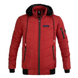 کاپشن زمستانه قرمز داف