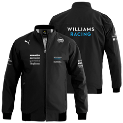 کاپشن بهاری مشکی ویلیامز فرمول یک