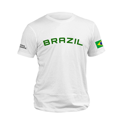 تیشرت سفید برزیل