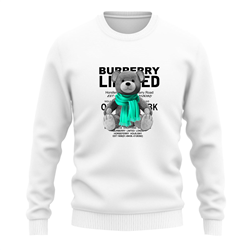 دورس پنبه ای سفید خرس Burberry
