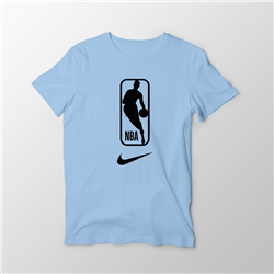 تیشرت آبی آسمانی NBA
