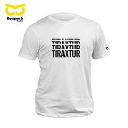 تیشرت پنبه ای سفید TIRAXTUR