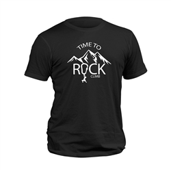 تیشرت پنبه ای مشکی rock