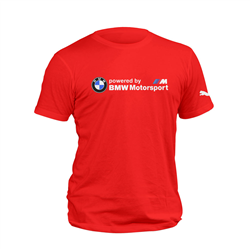 تیشرت پنبه ای قرمز BMW motorsport
