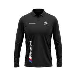 پولوشرت جودون آستین بلند مشکی BMW