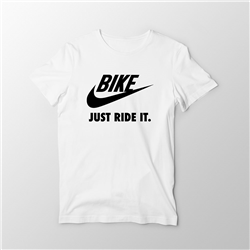 تیشرت پنبه ای سفید Just Ride It