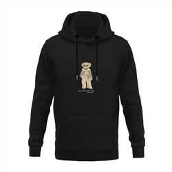 هودی پنبه ای مشکی خرس پولو