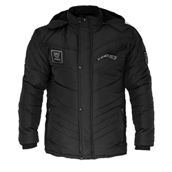 کاپشن مشکی بلند زمستانه 