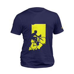 تیشرت پنبه ای سرمه ای cyclist