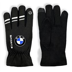 دستکش زمستانی مشکی BMW