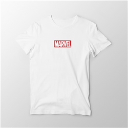 تیشرت پنبه ای سفید Marvel