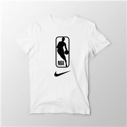 تیشرت پنبه ای سفید NBA