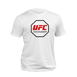 تیشرت پنبه ای سفید UFC
