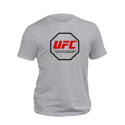 تیشرت پنبه ای طوسی UFC